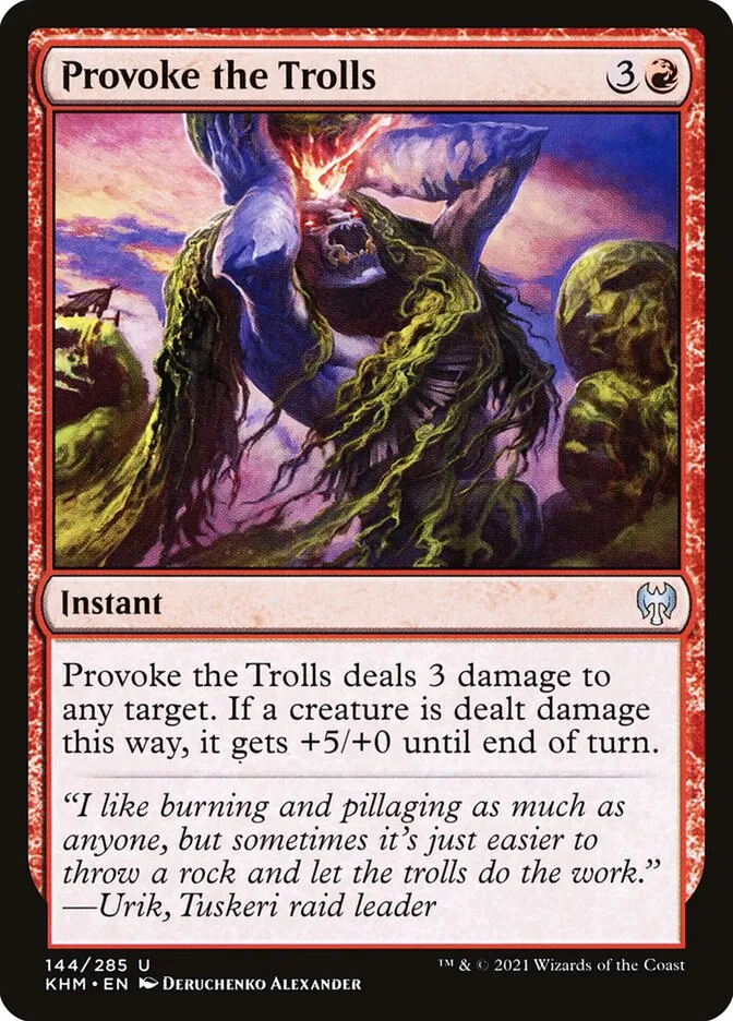 Provoke the Trolls Front Face
