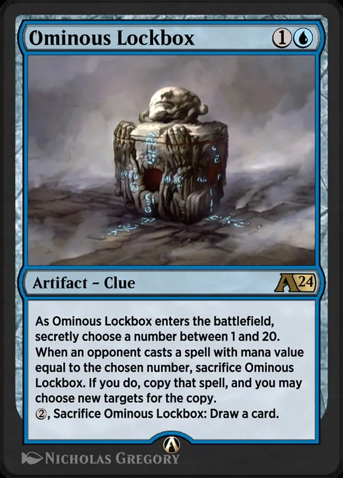 Ominous Lockbox Front Face