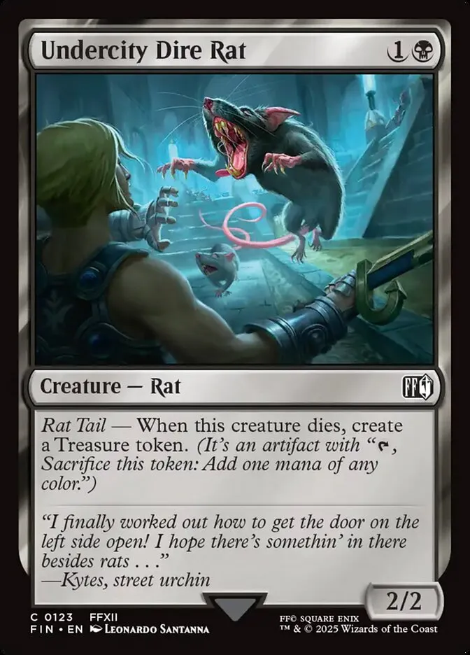 Undercity Dire Rat Front Face