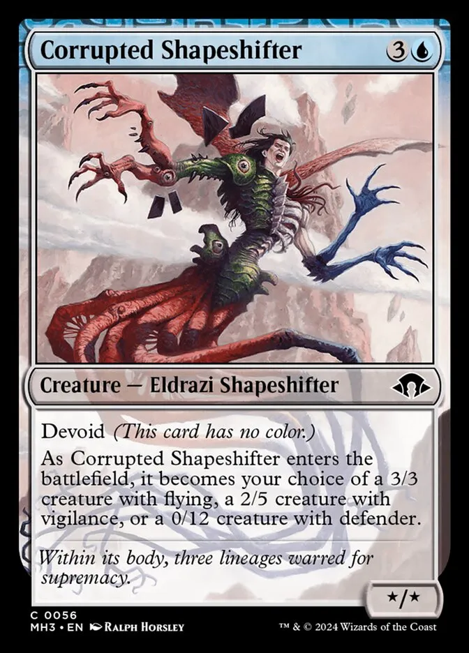 Corrupted Shapeshifter Front Face