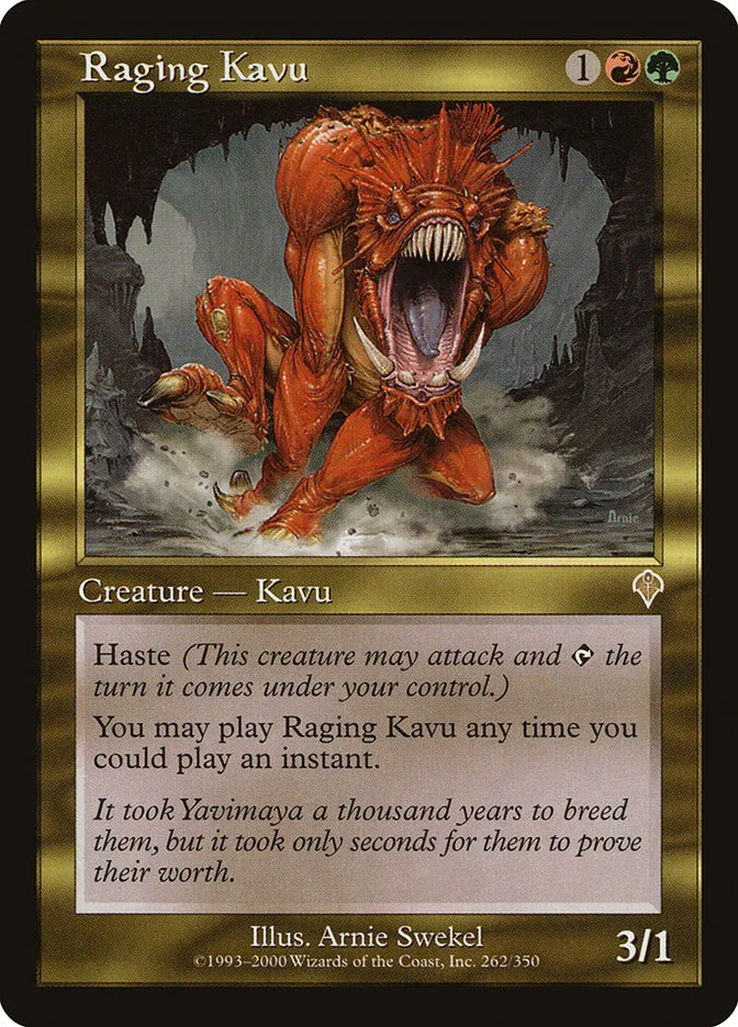Raging Kavu Front Face