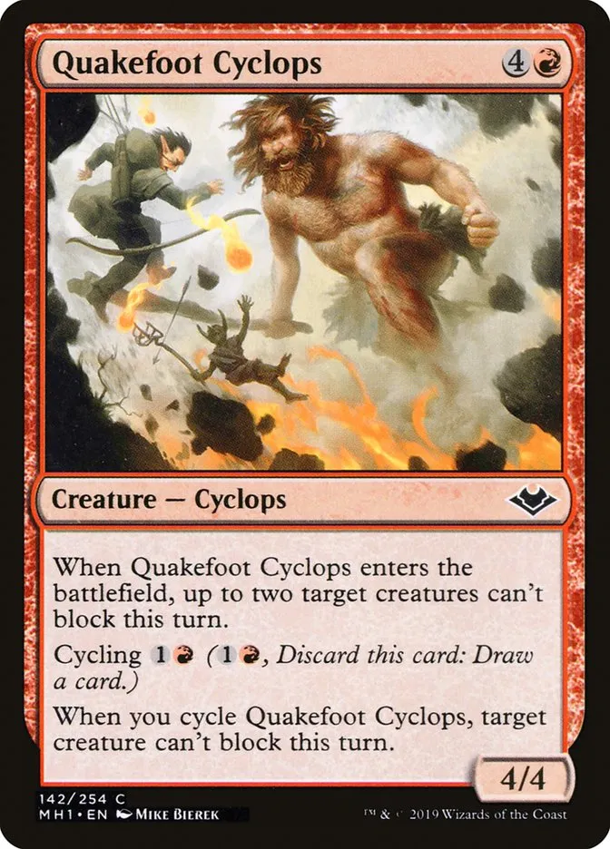 Quakefoot Cyclops Front Face