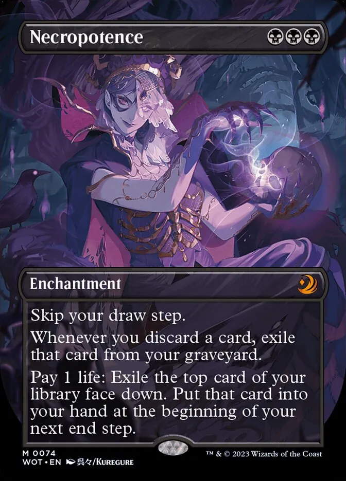 Necropotence Front Face