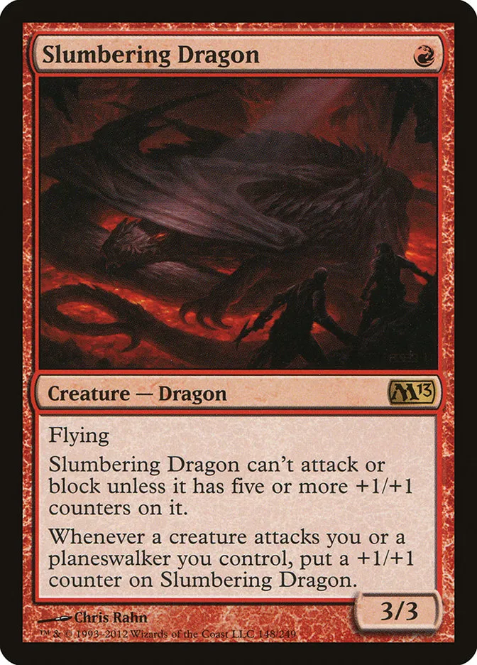 Slumbering Dragon Front Face