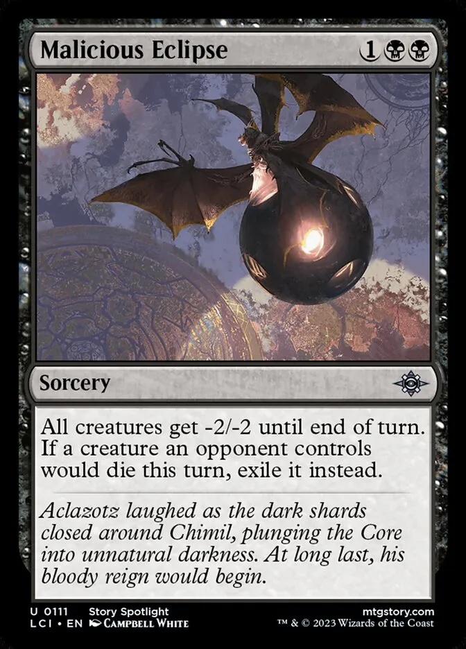 Malicious Eclipse Front Face