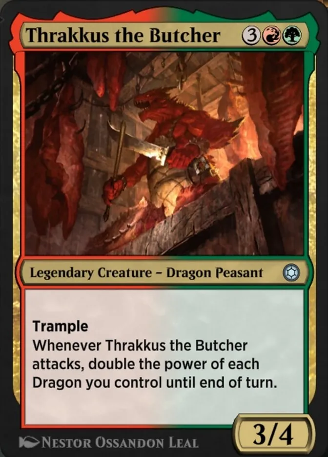 Thrakkus the Butcher Front Face