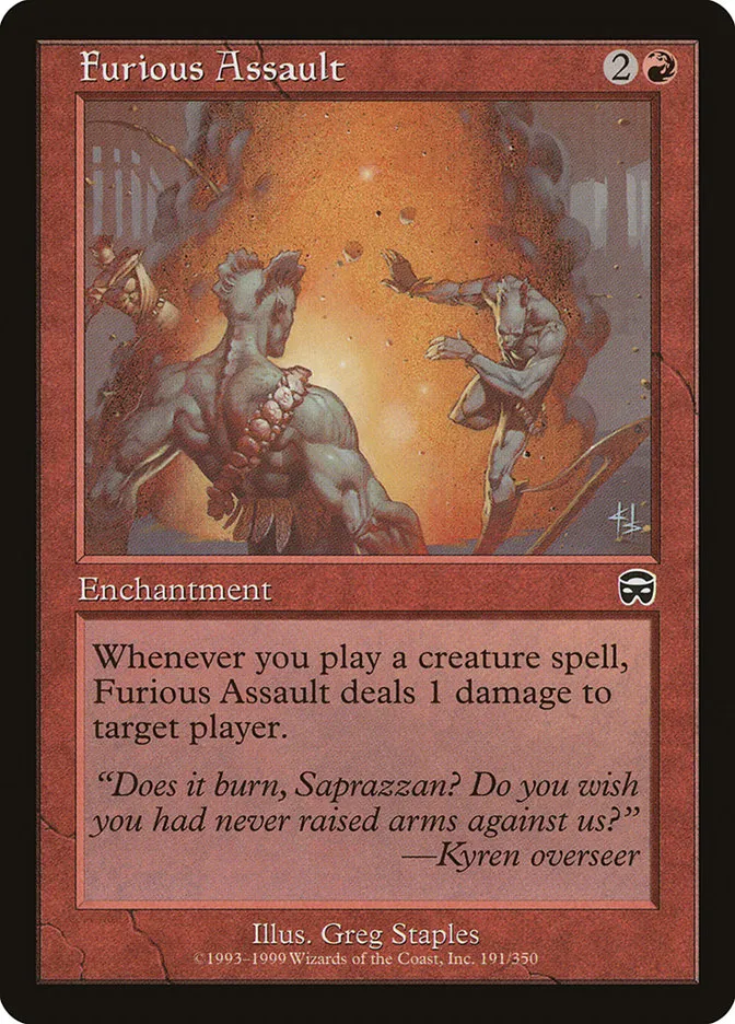 Furious Assault Front Face