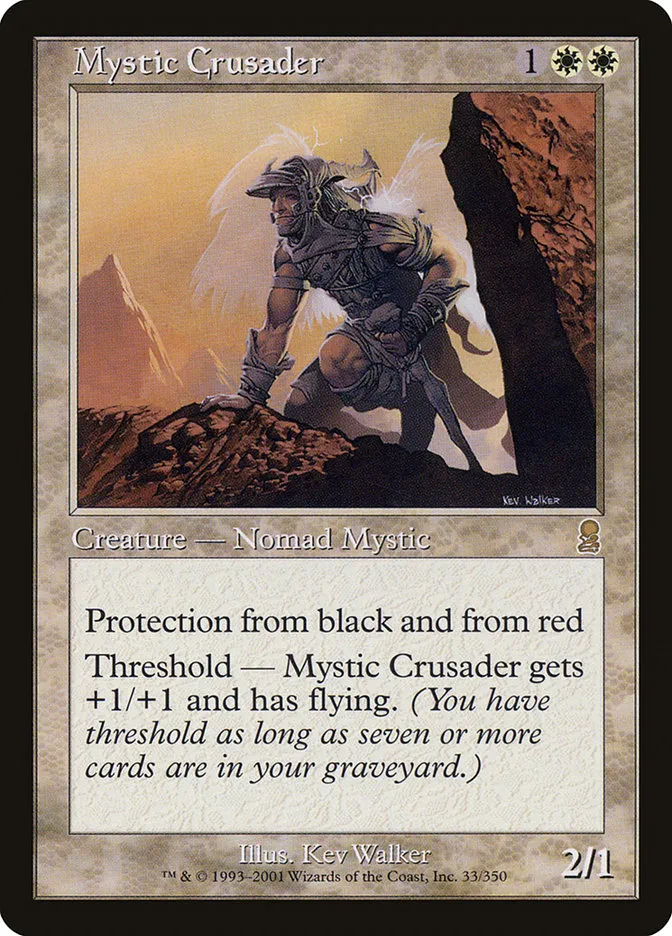 Mystic Crusader Front Face
