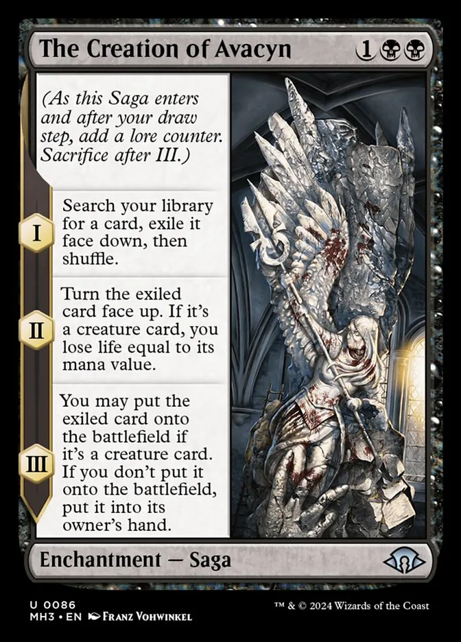 The Creation of Avacyn Front Face