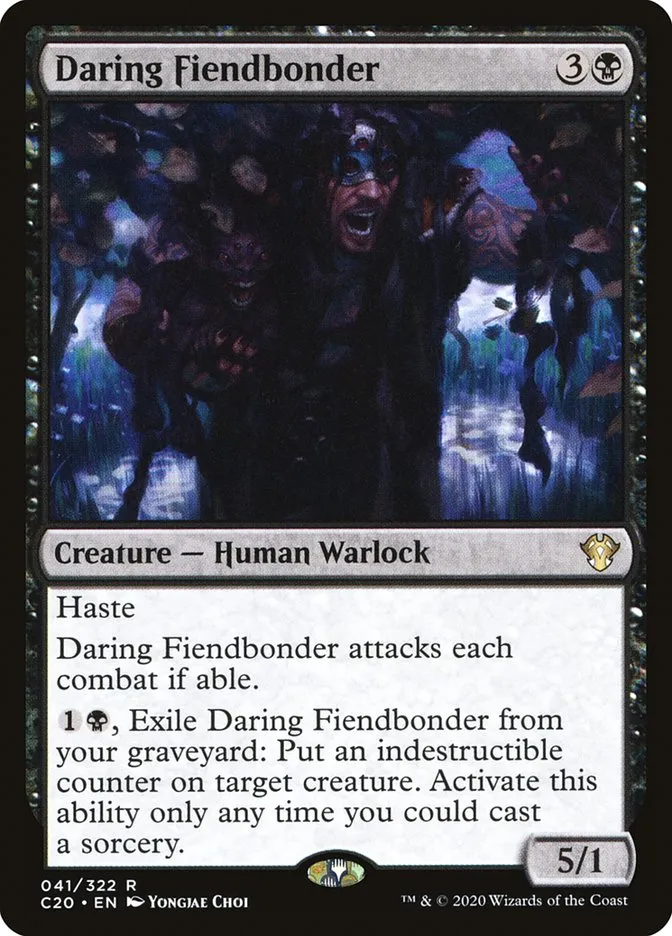Daring Fiendbonder Front Face