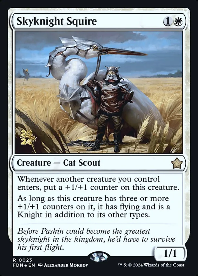Skyknight Squire Front Face