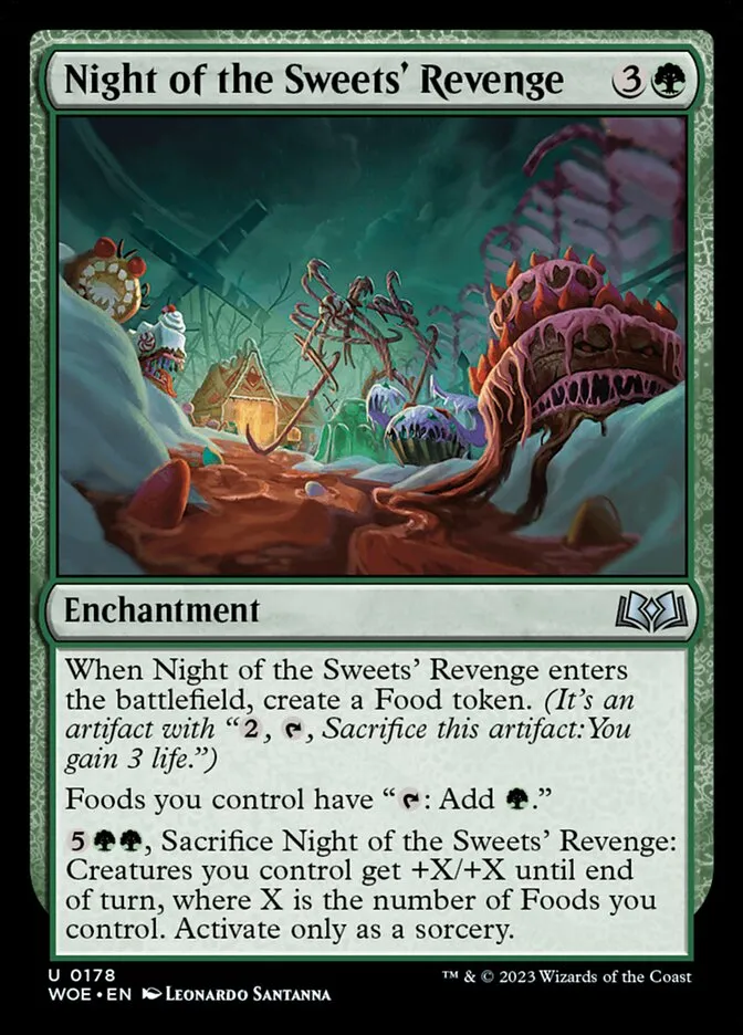 Night of the Sweets' Revenge Front Face