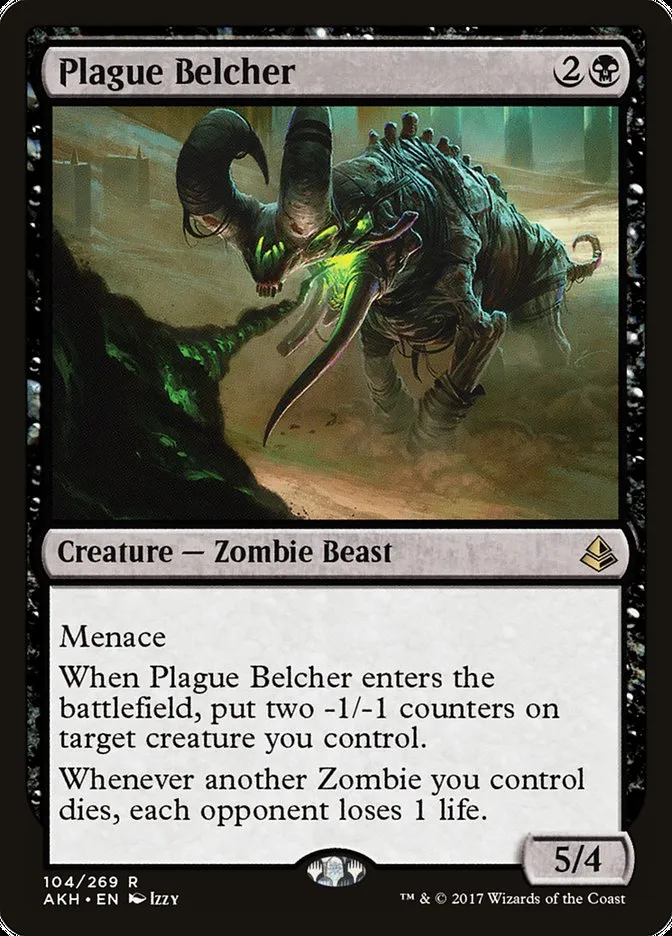Plague Belcher Front Face