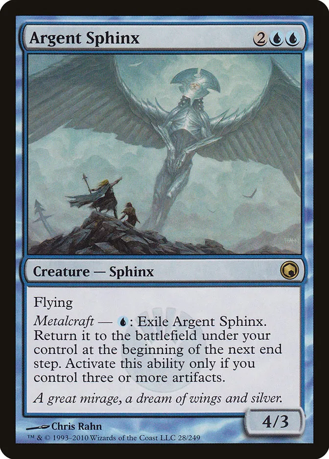 Argent Sphinx Front Face