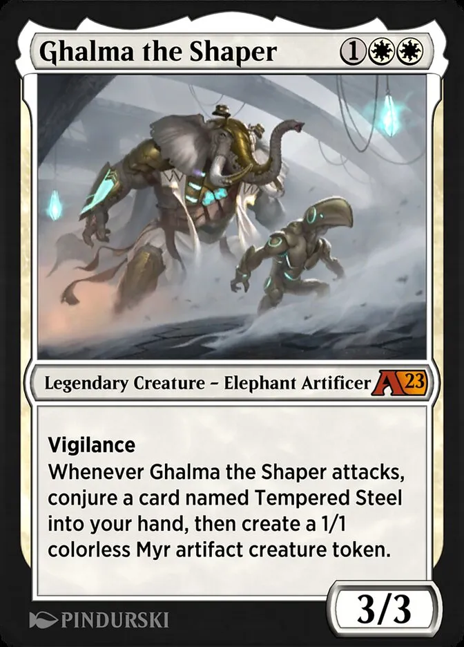 Ghalma the Shaper Front Face
