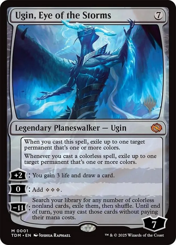 Ugin, Eye of the Storms Front Face