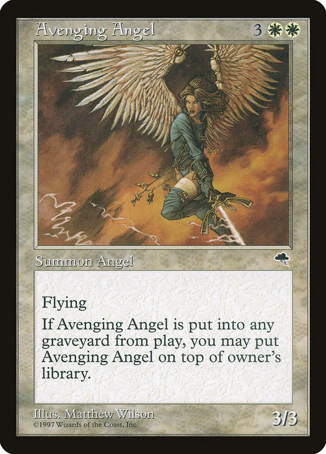 Avenging Angel Front Face