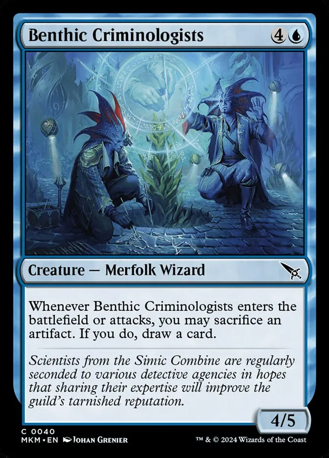 Benthic Criminologists Front Face