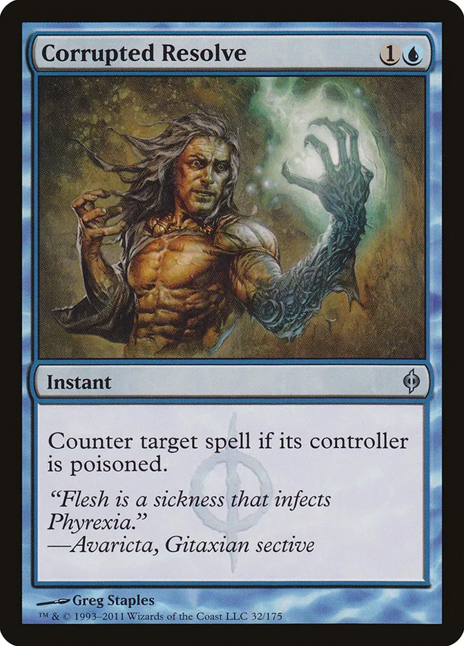 Corrupted Resolve Front Face