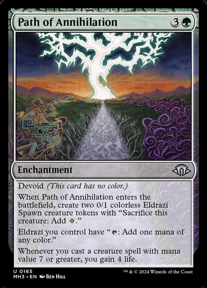Path of Annihilation Front Face