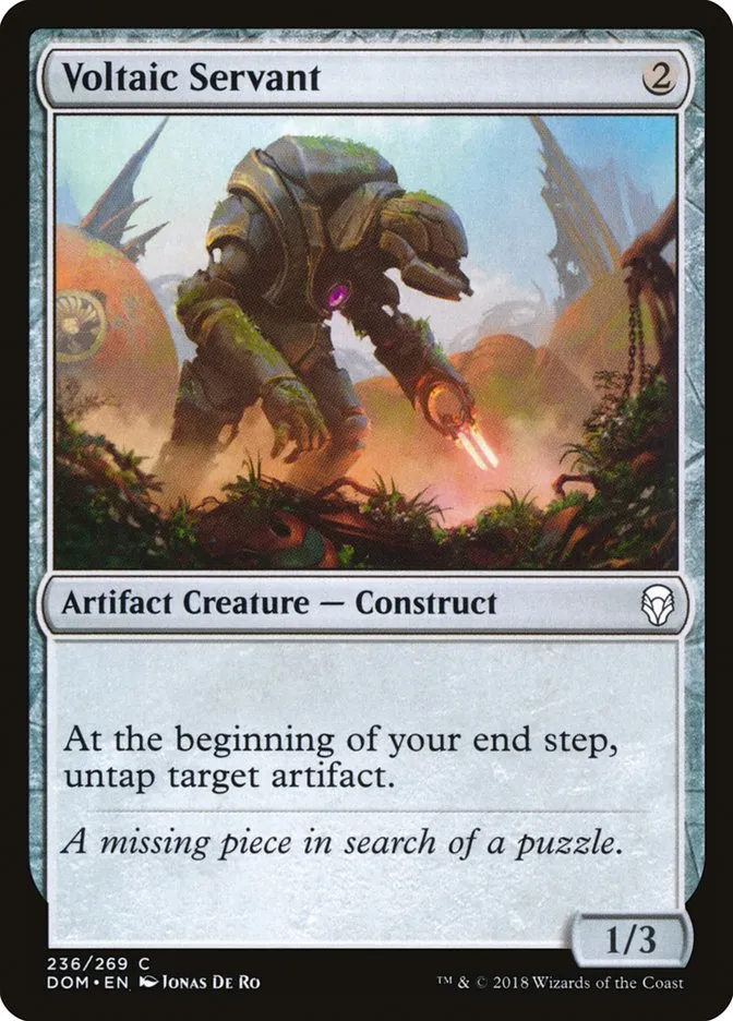 Voltaic Servant Front Face