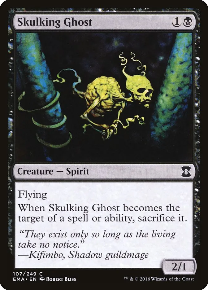 Skulking Ghost Front Face