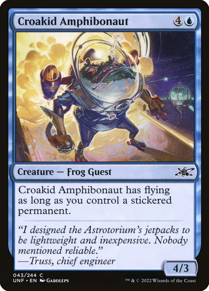 Croakid Amphibonaut Front Face