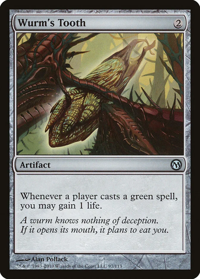 Wurm's Tooth Front Face