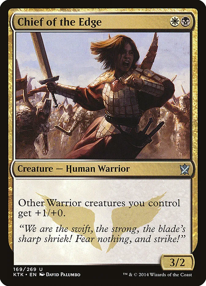 Chief of the Edge Front Face
