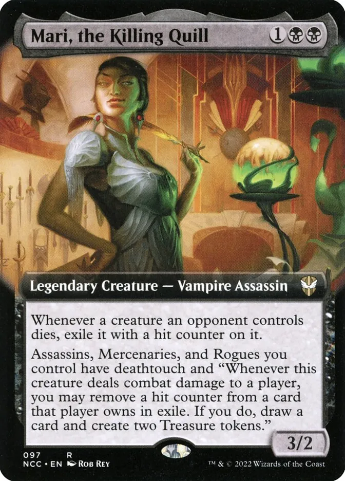 Mari, the Killing Quill Front Face