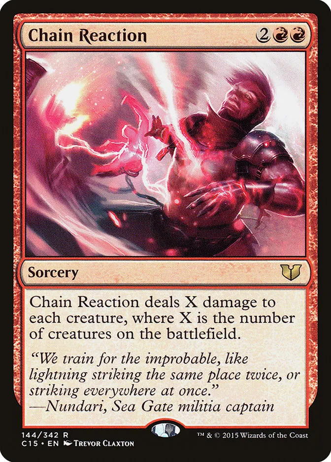 Chain Reaction Front Face