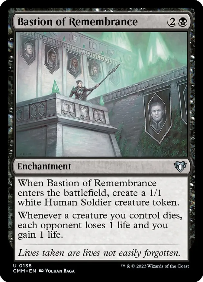 Bastion of Remembrance Front Face