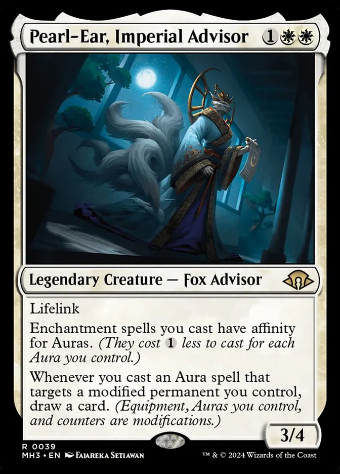 Pearl-Ear, Imperial Advisor Front Face