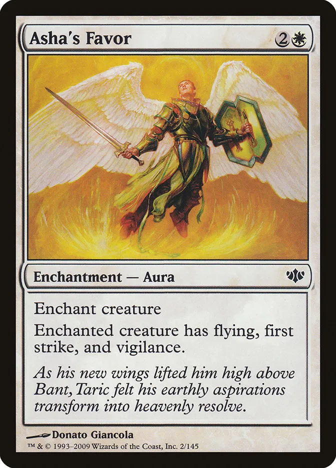 Asha's Favor Front Face