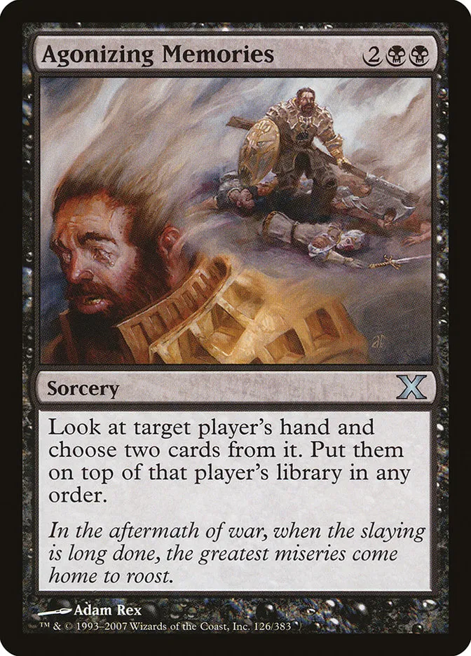 Agonizing Memories Front Face