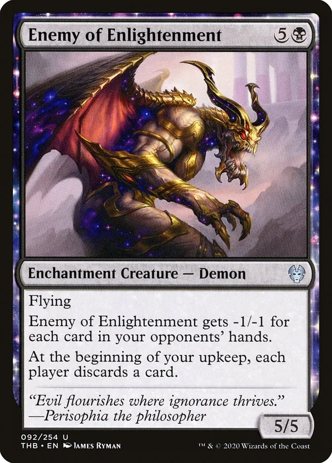 Enemy of Enlightenment Front Face