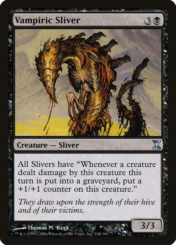 Vampiric Sliver Front Face