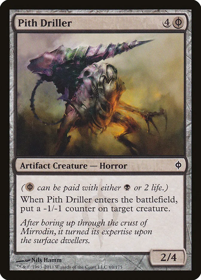 Pith Driller Front Face
