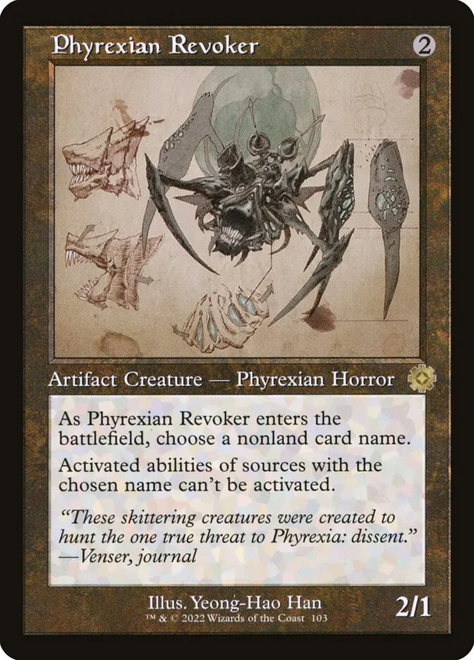Phyrexian Revoker Front Face
