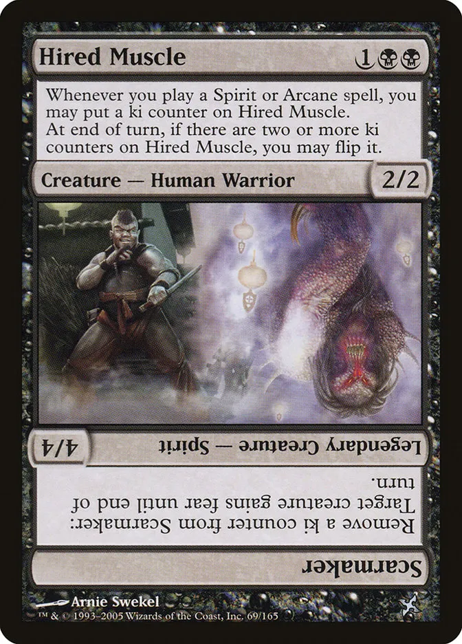 Hired Muscle // Scarmaker Front Face