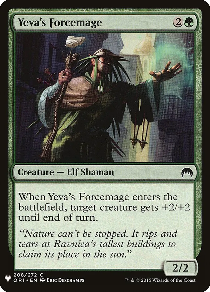 Yeva's Forcemage Front Face