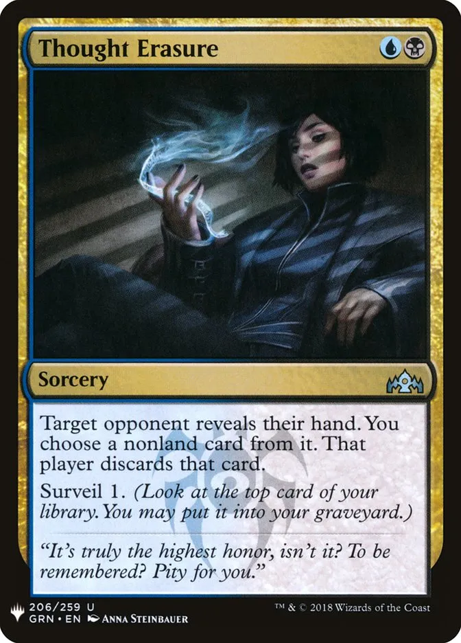 Thought Erasure Front Face
