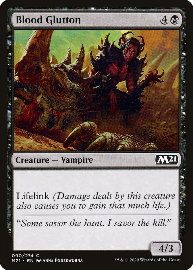 Blood Glutton Front Face
