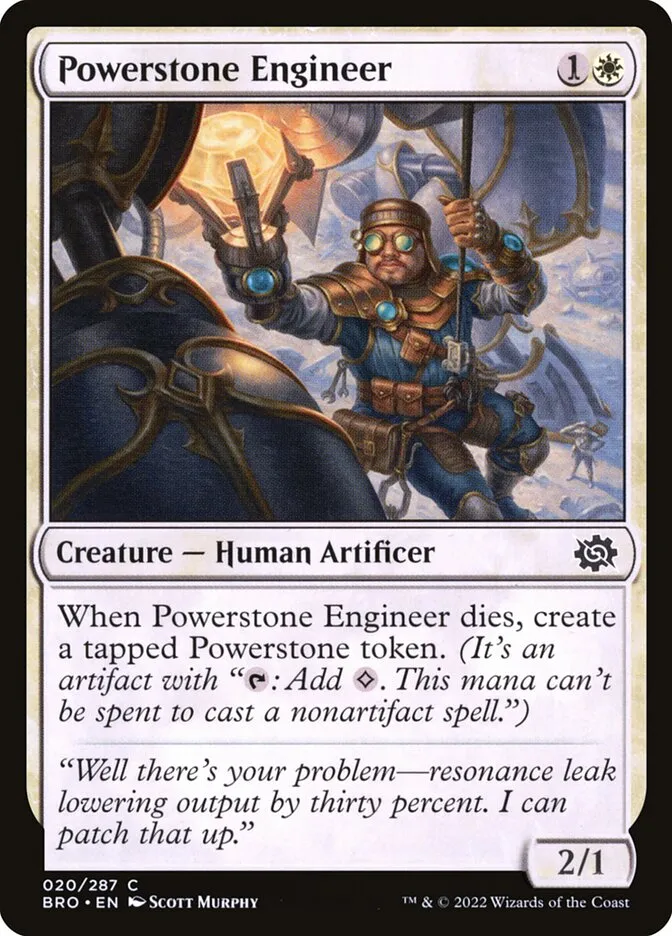 Powerstone Engineer Front Face