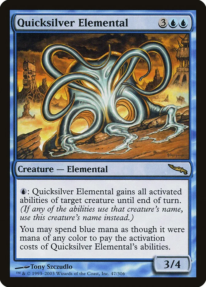Quicksilver Elemental Front Face