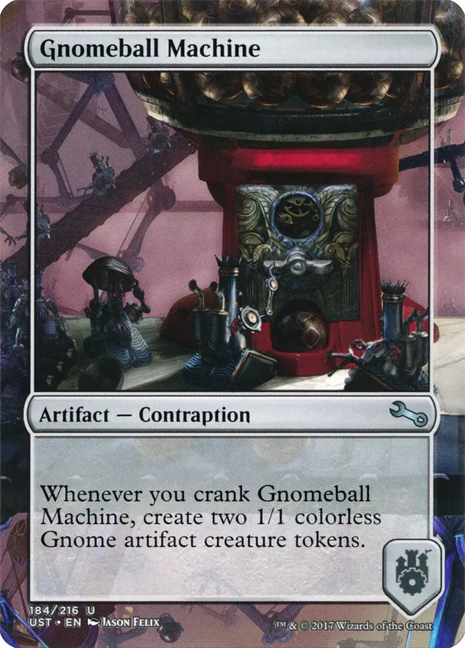 Gnomeball Machine Front Face