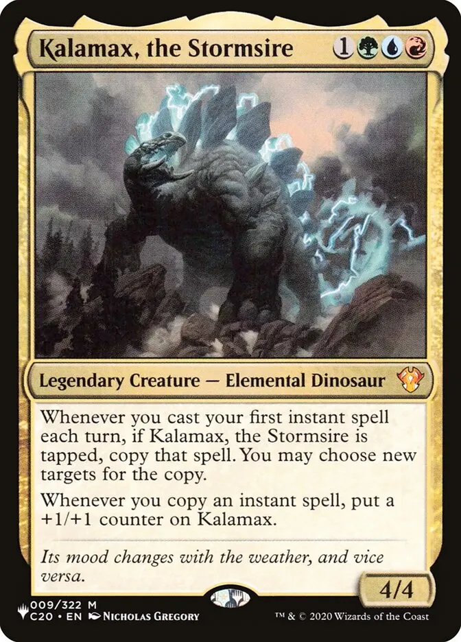 Kalamax, the Stormsire Front Face