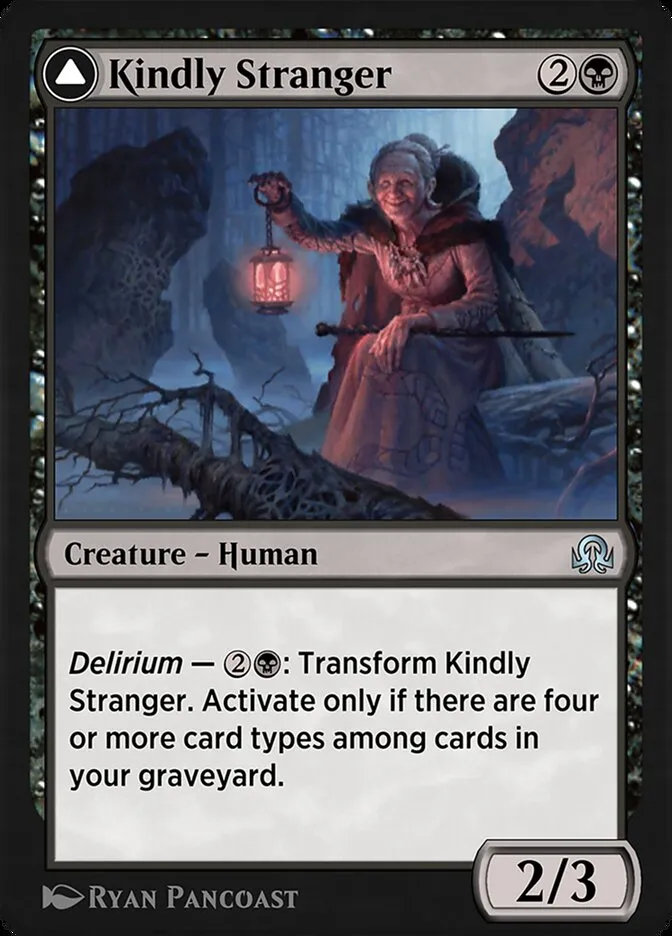 Kindly Stranger // Demon-Possessed Witch Front Face