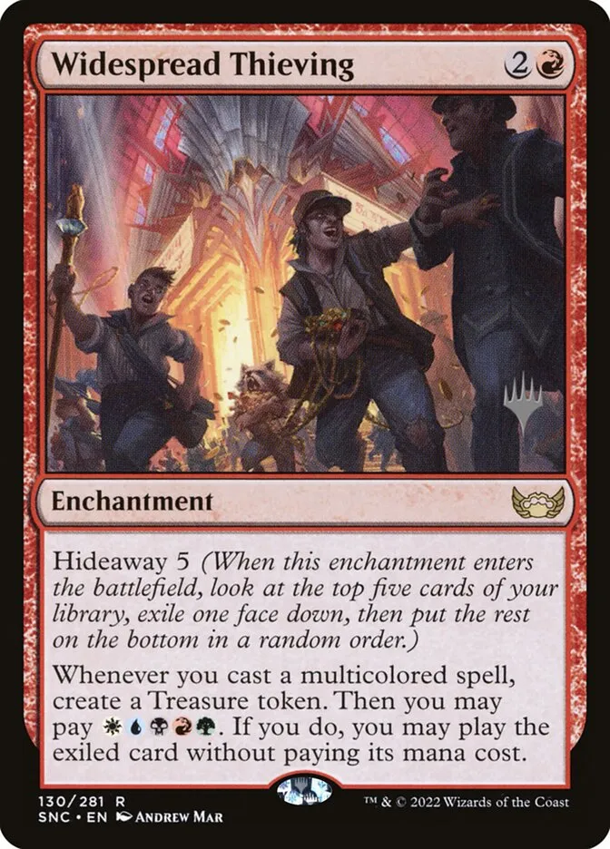 Widespread Thieving Front Face