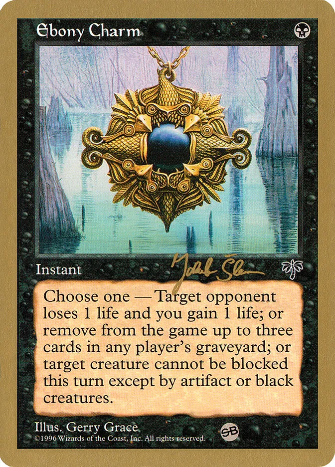 Ebony Charm Front Face